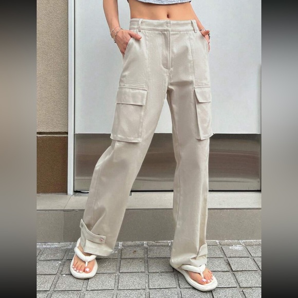 3/30$🤍 SHEIN | DAZY high waisted cargo pants - Picture 2 of 11